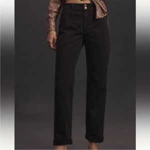 PILCRO By Anthropologie Wanderer Relaxed-Leg Pants 26